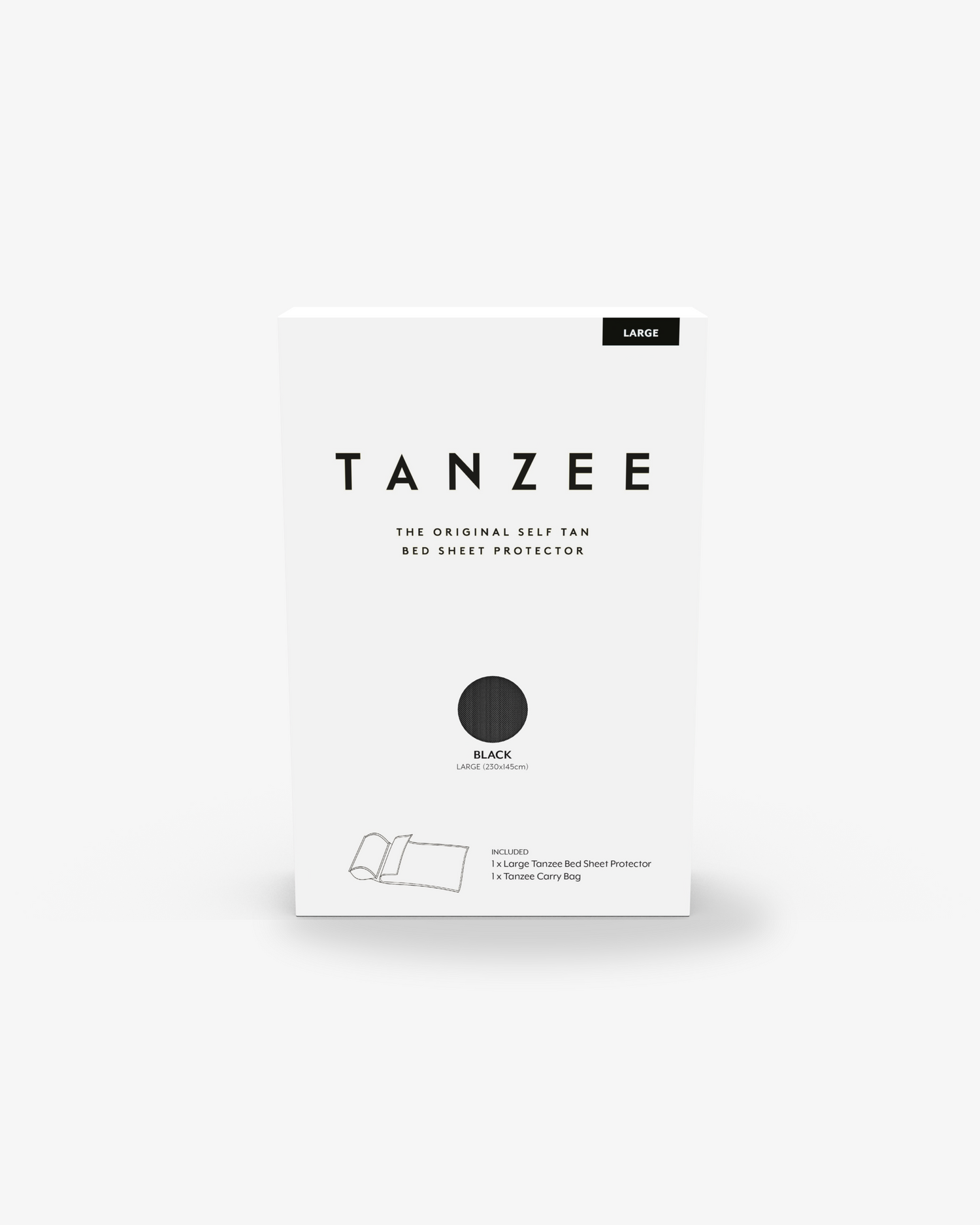 Black Tanzee | Self Tan Bed Sheet Protector